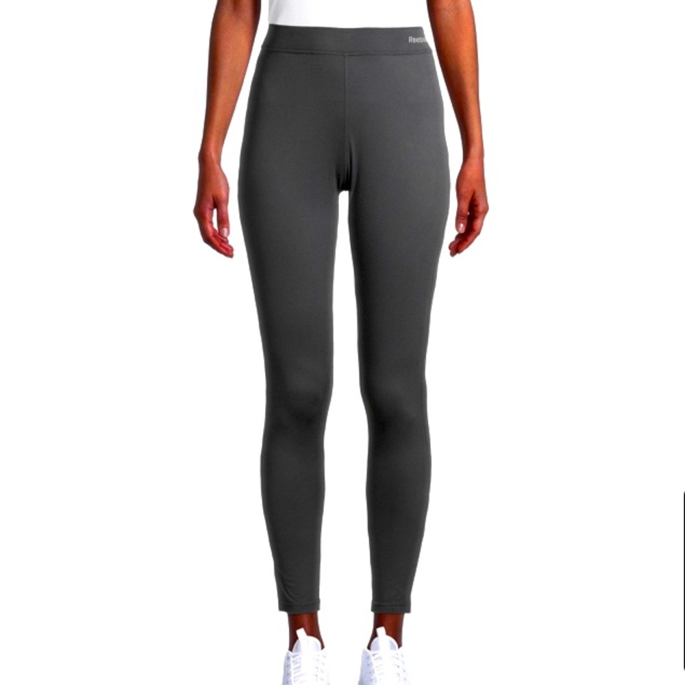 💗Reebok |Grey Long Underwear Thermal Pant